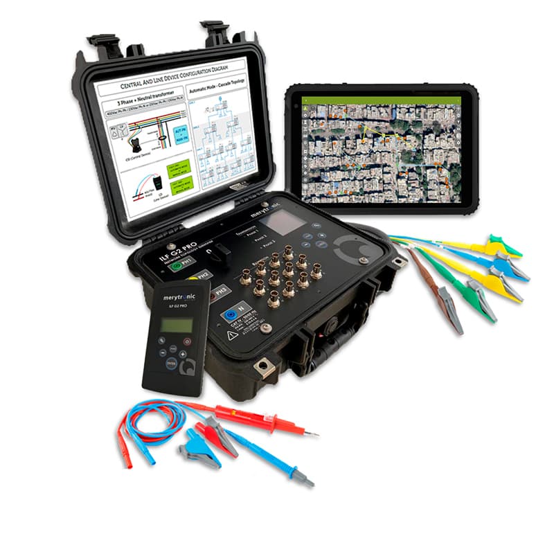 ILF G2 PRO — прибор для определения фазы и фидера с планшетом и щупами