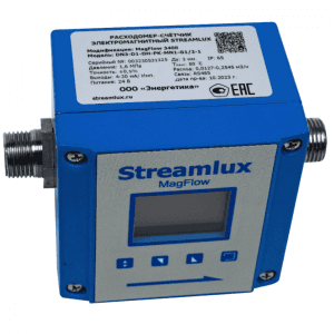 Электромагнитный расходомер малых диаметров Streamlux MagFlow 3400 — ТОО "VoltEra"